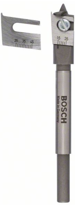 Bild 1 von BOSCH - verstellbarer Flachfräsbohrer  15 - 45 mm