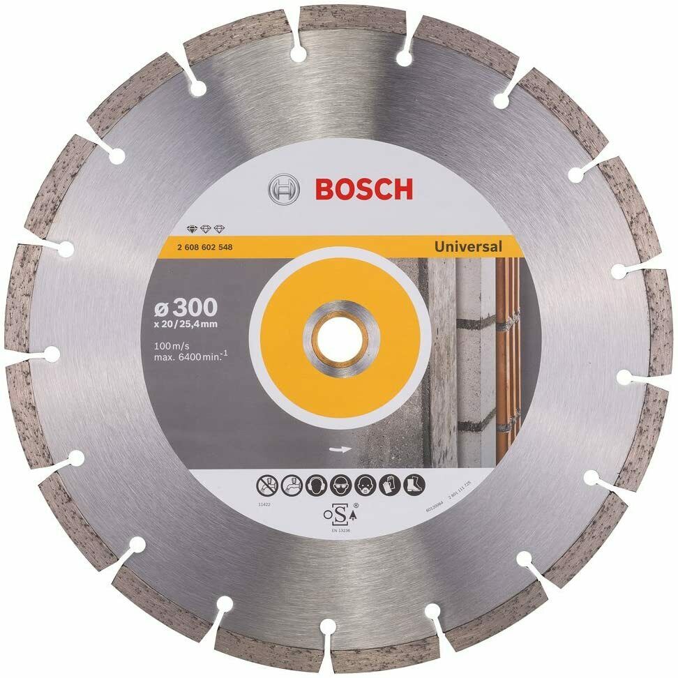Bild 1 von Bosch Diamanttrennscheibe 300 x 20 / 25,4 mm - Universal 