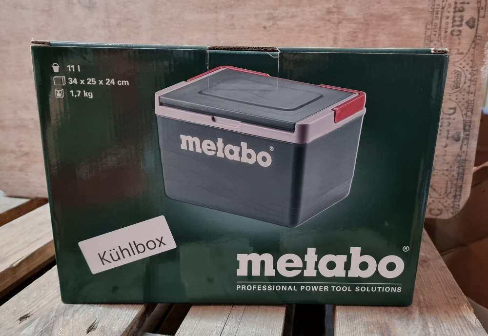 Bild 1 von Metabo Kühlbox - mit 11l Volumen - Abmessungen ca. 34 x 25 x 24 cm