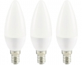 3x LED Kerzenlampe C35 weiß E14/3,6W(25W) 250 lm 2700 K warmweiß