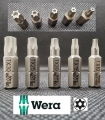 5-tlg Wera Sicherheits Bits Torx mit Loch Satz Set TX-BO 10 15 20 25 30 x 25mm
