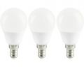 3x LED Tropfenlampe G45 weiß E14/3,6W(25W) 250 lm 2700 K warmweiß