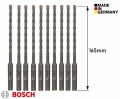 10x Bosch Professional SDS-plus Hammerbohrer 10 mm x 165/100mm (Made in Germany)