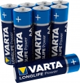 VARTA Longlife Power [zum auswählen: AA oder AAA] Mignon LR6 Batterie (8er Pack)