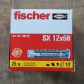 FISCHER - 25 x Spreizdübel (SX 12 x 60)